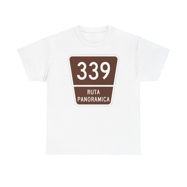 PR old scenic route 339 (Puerto Rico) (Road Sign) T-Shirt