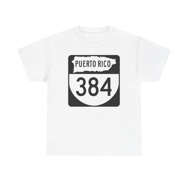 PR old 384 (Puerto Rico) (Road Sign) T-Shirt