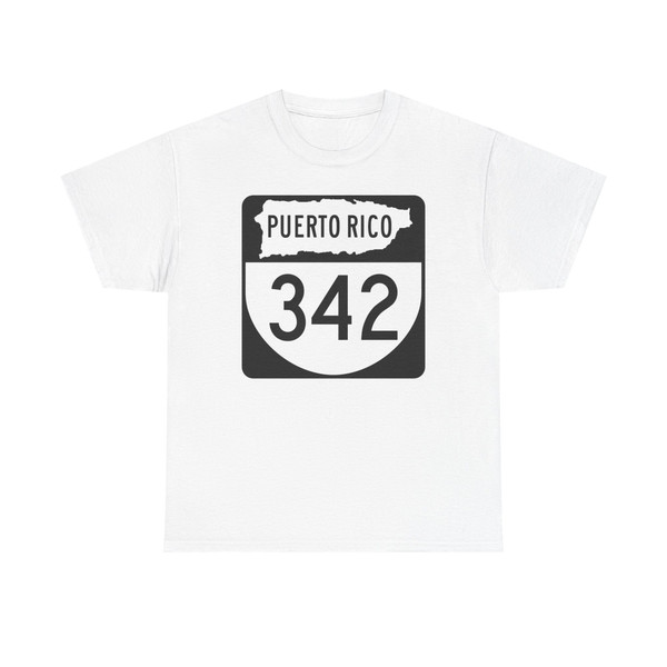PR old 342 (Puerto Rico) (Road Sign) T-Shirt