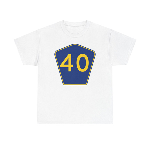 PR secondary 40 (Puerto Rico) (Road Sign) T-Shirt