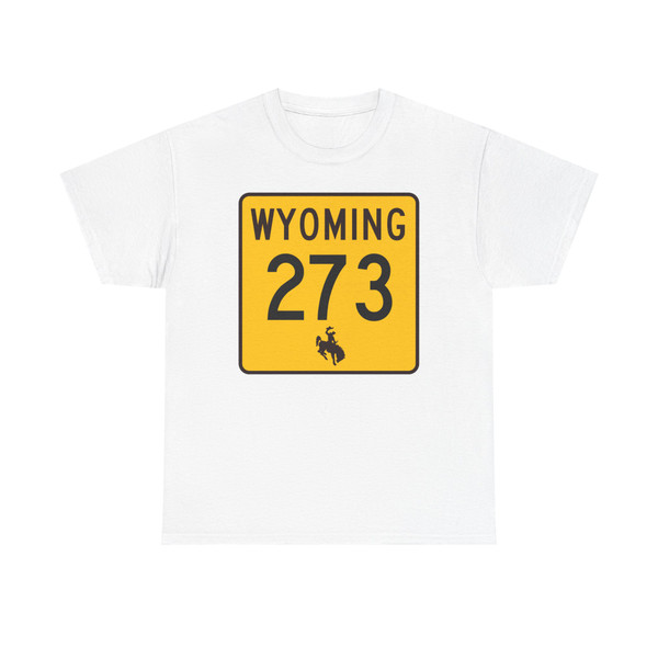 WY-273 (Wyoming) (Road Sign) T-Shirt