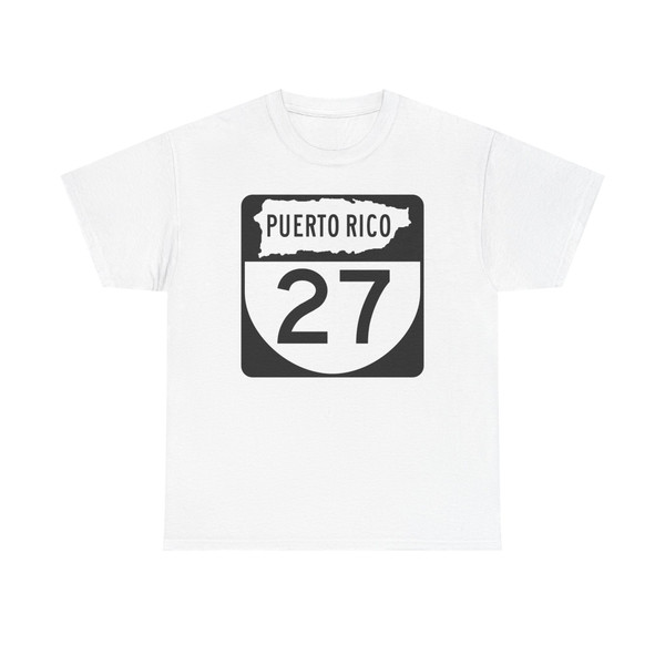 PR old 27 (Puerto Rico) (Road Sign) T-Shirt