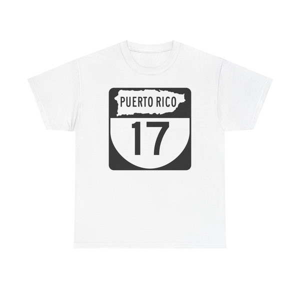 PR old 17 (Puerto Rico) (Road Sign) T-Shirt
