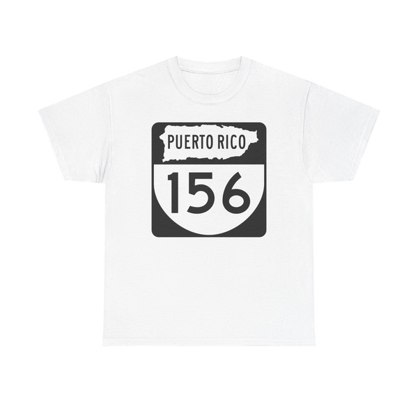 PR old 156 (Puerto Rico) (Road Sign) T-Shirt