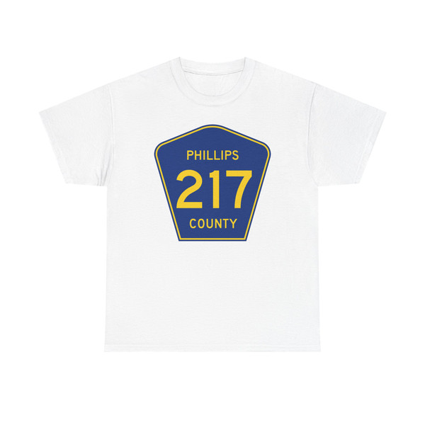 Phillips County Route 217 AR (Arkansas) (Road Sign) T-Shirt