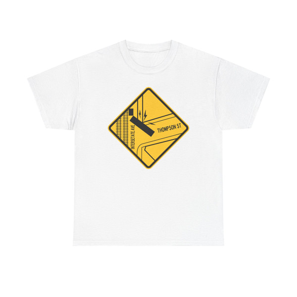 PBOT Road sign W2535 (Oregon) (Road Sign) T-Shirt