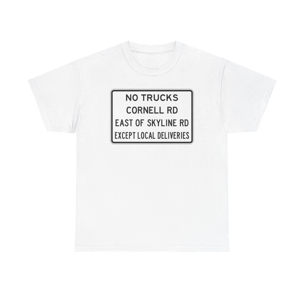 PBOT Road sign R6200A (Oregon) (Road Sign) T-Shirt