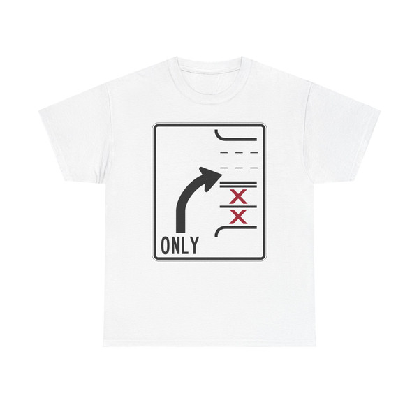 PBOT Road sign R3353 (Oregon) (Road Sign) T-Shirt