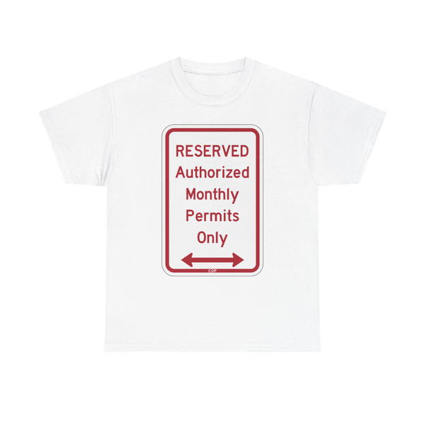 PBOT Road sign P4458D (Oregon) (Road Sign) T-Shirt