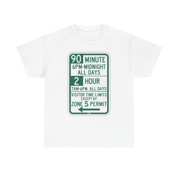 PBOT Road sign P4437R (Oregon) (Road Sign) T-Shirt