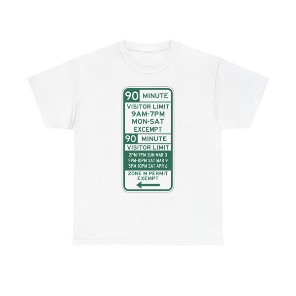 PBOT Road sign P4453L (Oregon) (Road Sign) T-Shirt