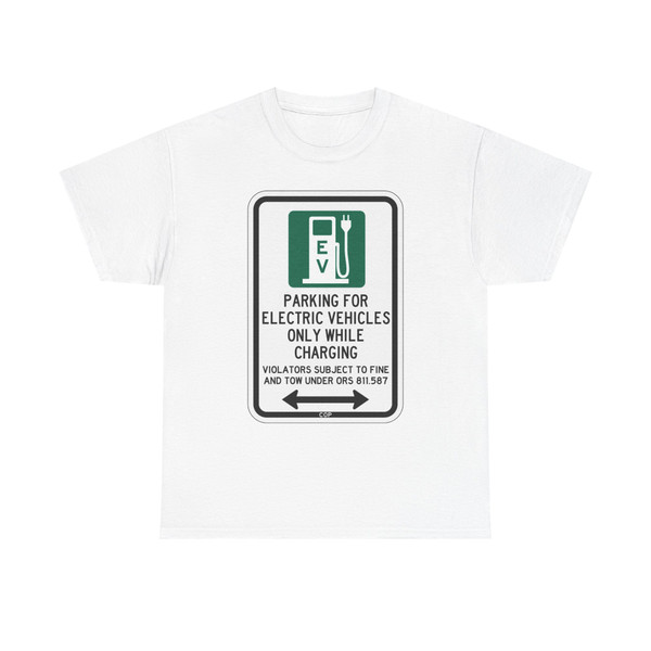 PBOT Road sign P1911D (Oregon) (Road Sign) T-Shirt