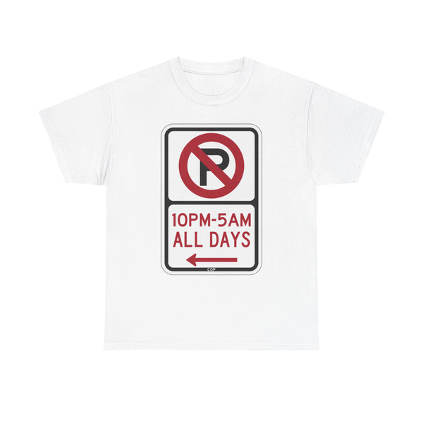 PBOT Road sign P1190L (Oregon) (Road Sign) T-Shirt