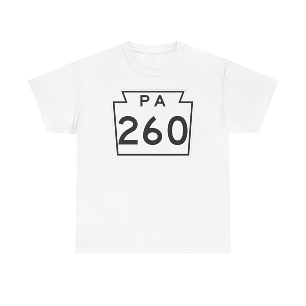 PA-260 1960 (Pennsylvania) (Road Sign) T-Shirt