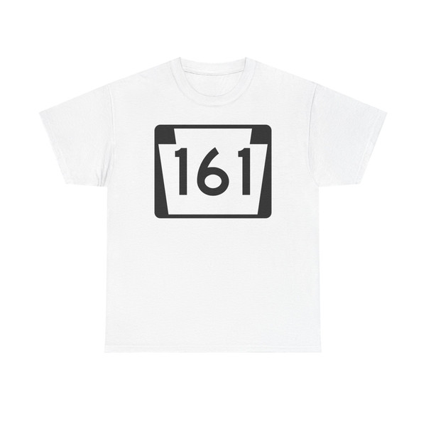 PA-161 (Pennsylvania) (Road Sign) T-Shirt