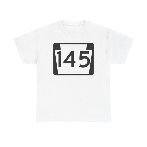 PA-145 (Pennsylvania) (Road Sign) T-Shirt