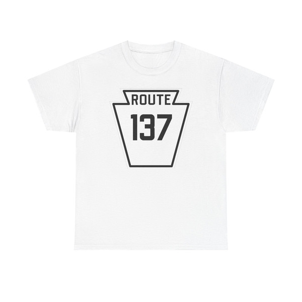 PA-137 1926 (Pennsylvania) (Road Sign) T-Shirt