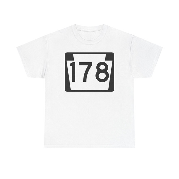 PA-178 (Pennsylvania) (Road Sign) T-Shirt