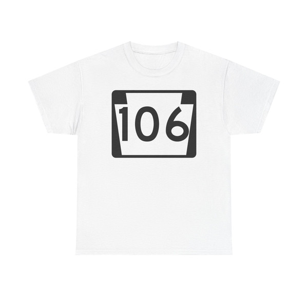 PA-106 (Pennsylvania) (Road Sign) T-Shirt