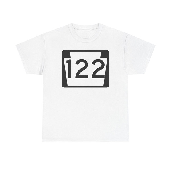 PA-122 (Pennsylvania) (Road Sign) T-Shirt