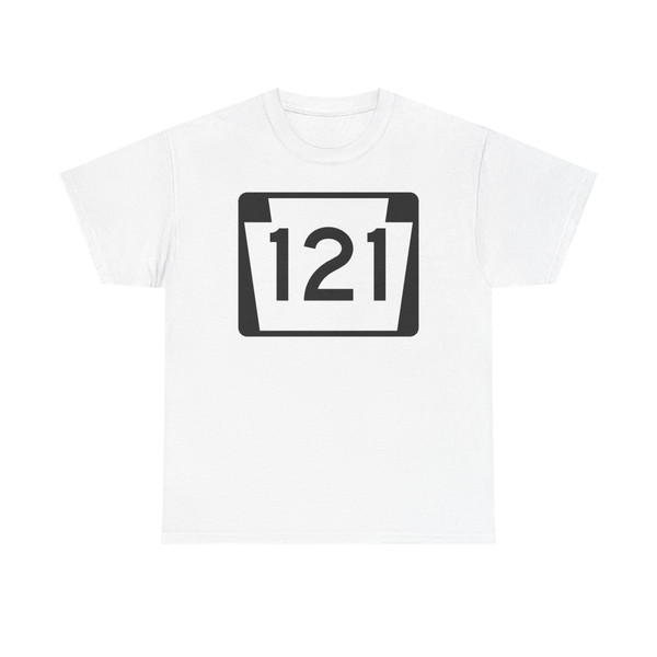 PA-121 (Pennsylvania) (Road Sign) T-Shirt