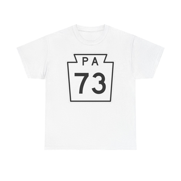 PA-73 1960 (Pennsylvania) (Road Sign) T-Shirt