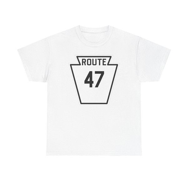 PA-47 1926 (Pennsylvania) (Road Sign) T-Shirt