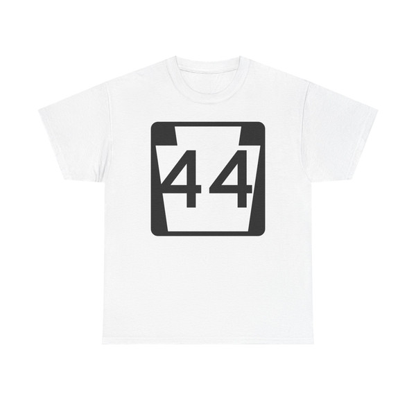 PA-44 (Pennsylvania) (Road Sign) T-Shirt