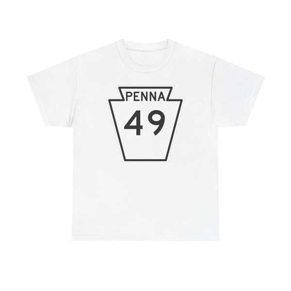PA-49 1948 (Pennsylvania) (Road Sign) T-Shirt