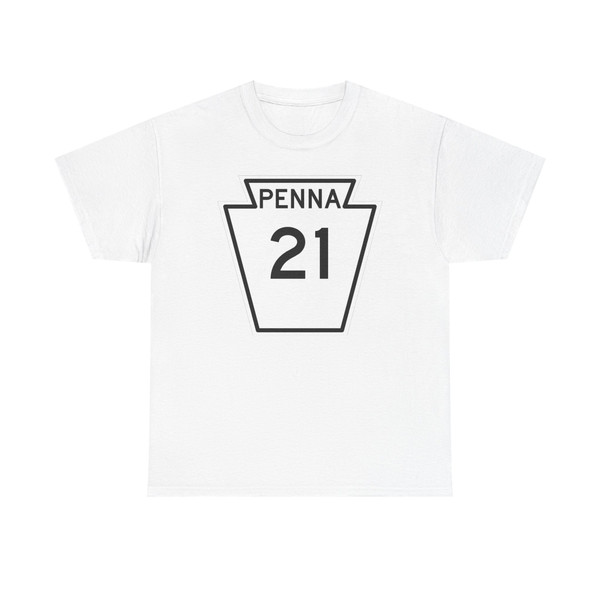 PA-21 1948 (Pennsylvania) (Road Sign) T-Shirt