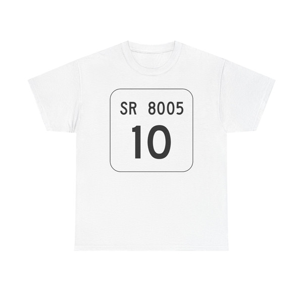 PA QR 8005 (Pennsylvania) (Road Sign) T-Shirt
