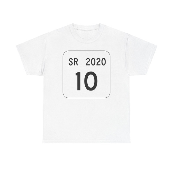 PA QR 2020 (Pennsylvania) (Road Sign) T-Shirt