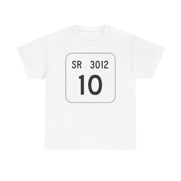 PA QR 3012 (Pennsylvania) (Road Sign) T-Shirt
