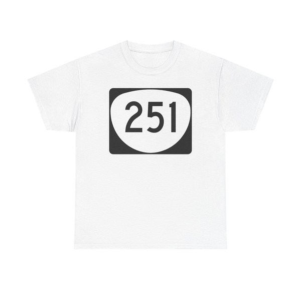 OR 251 (Oregon) (Road Sign) T-Shirt