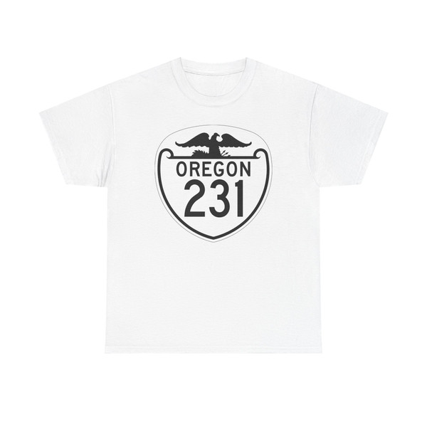 OR 231 1948 (Oregon) (Road Sign) T-Shirt