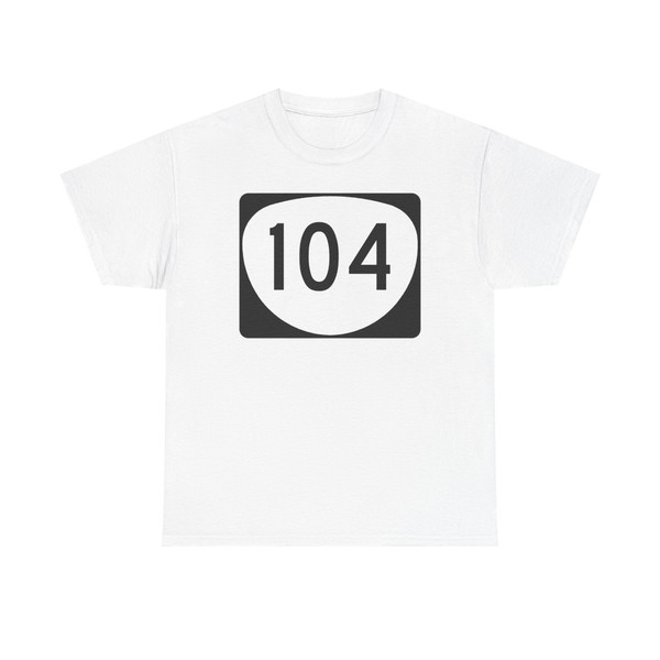 OR 104 (Oregon) (Road Sign) T-Shirt