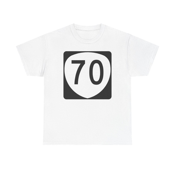 OR 70 (Oregon) (Road Sign) T-Shirt