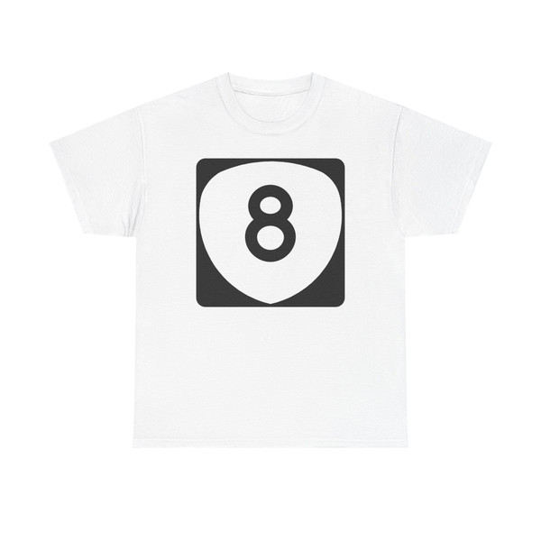 OR 8 (Oregon) (Road Sign) T-Shirt