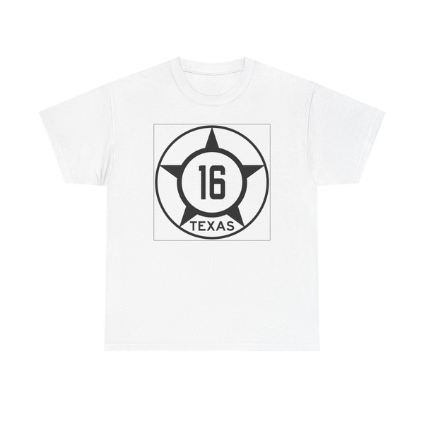 Old Texas 16 (Texas) (Road Sign) T-Shirt