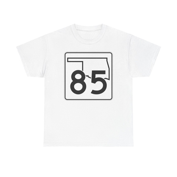 Oklahoma State Highway 85 (Oklahoma) (Road Sign) T-Shirt