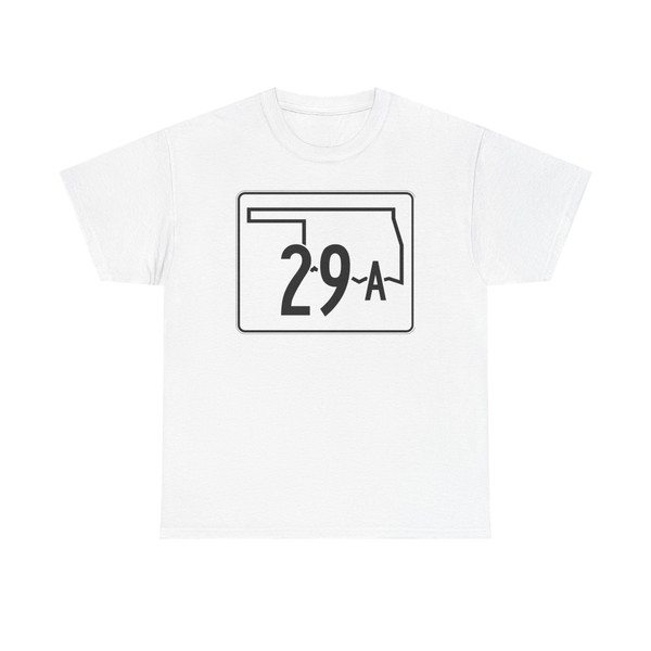 Oklahoma State Highway 29A (Oklahoma) (Road Sign) T-Shirt