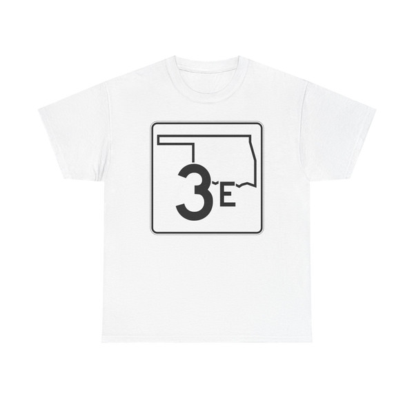 Oklahoma State Highway 3E (Oklahoma) (Road Sign) T-Shirt