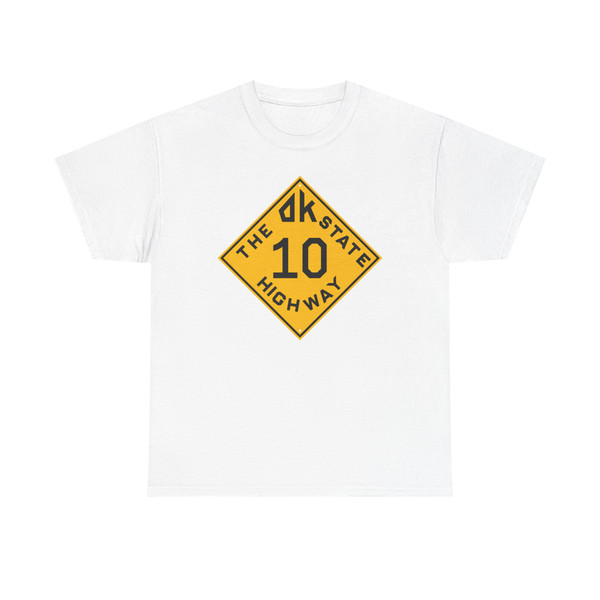 Oklahoma 10 1924 (Oklahoma) (Road Sign) T-Shirt