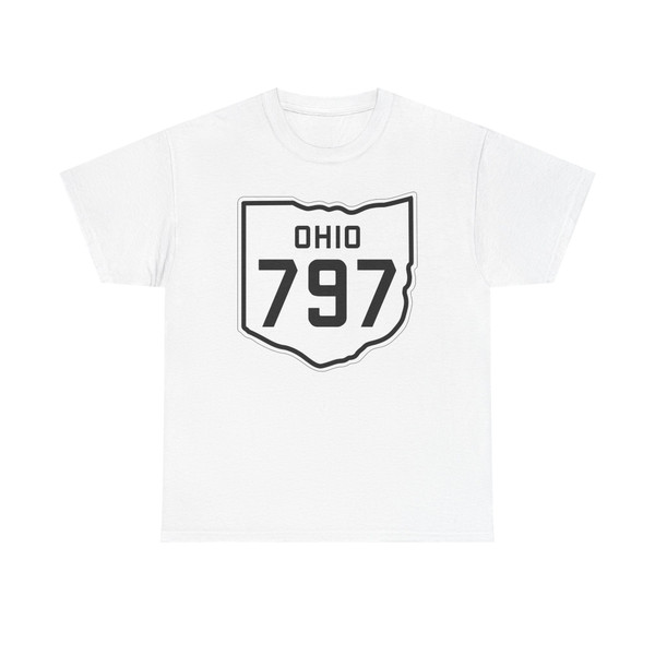 OH-797 1927 (Ohio) (Road Sign) T-Shirt