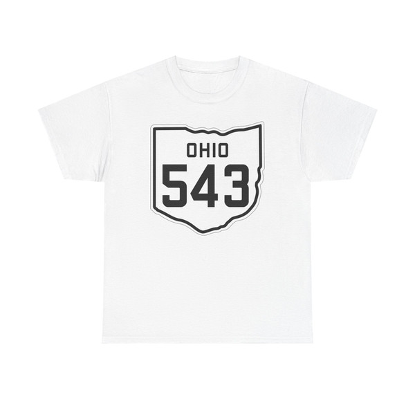 OH-543 1927 (Ohio) (Road Sign) T-Shirt