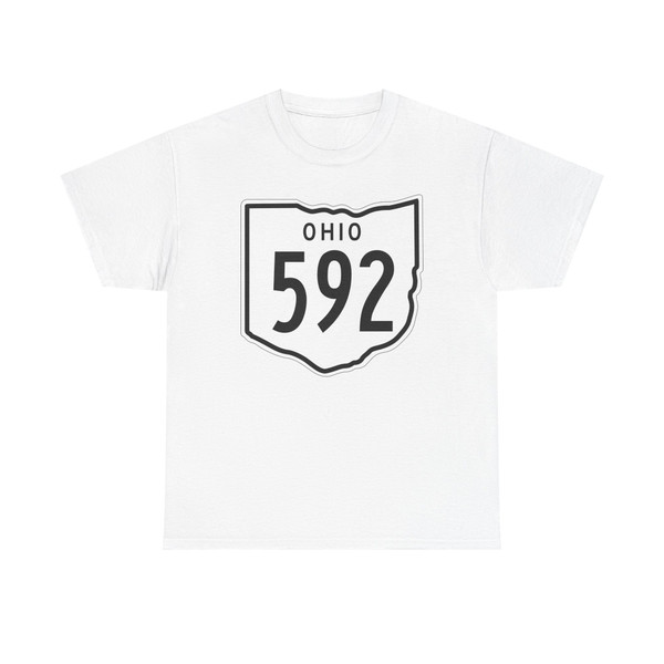 OH-592 1948 (Ohio) (Road Sign) T-Shirt