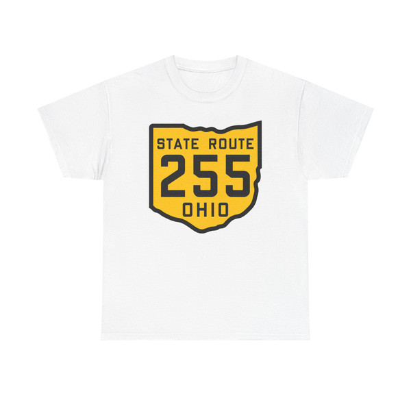 OH-255 1920 (Ohio) (Road Sign) T-Shirt