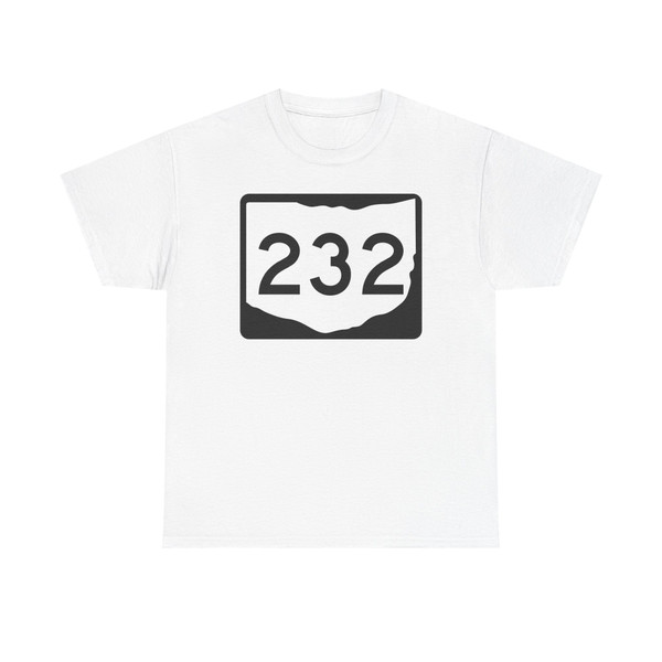 OH-232 (Ohio) (Road Sign) T-Shirt