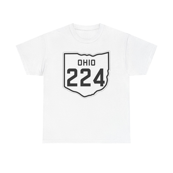 OH-224 1927 (Ohio) (Road Sign) T-Shirt