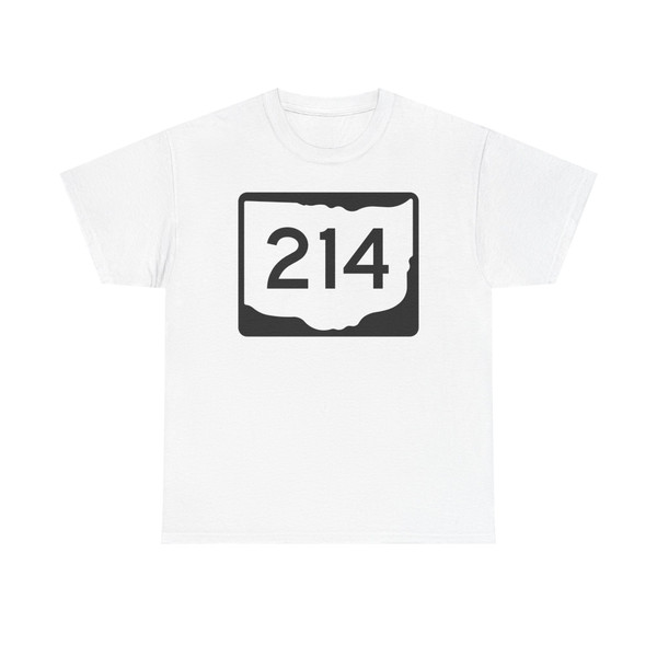 OH-214 (Ohio) (Road Sign) T-Shirt
